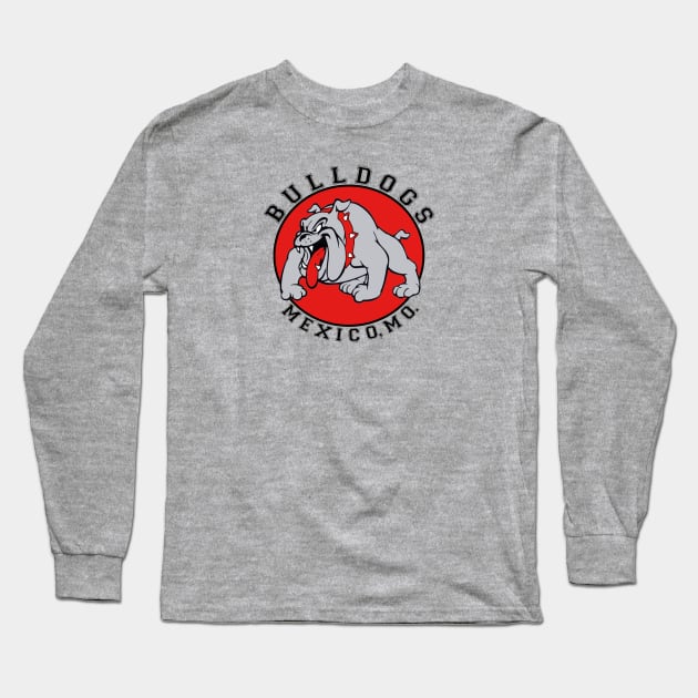 Mexico Bulldogs Long Sleeve T-Shirt by Gsweathers